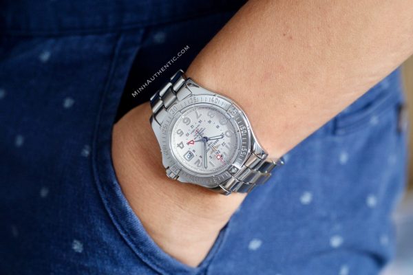 Breitling Colt GMT Automatic White A32350