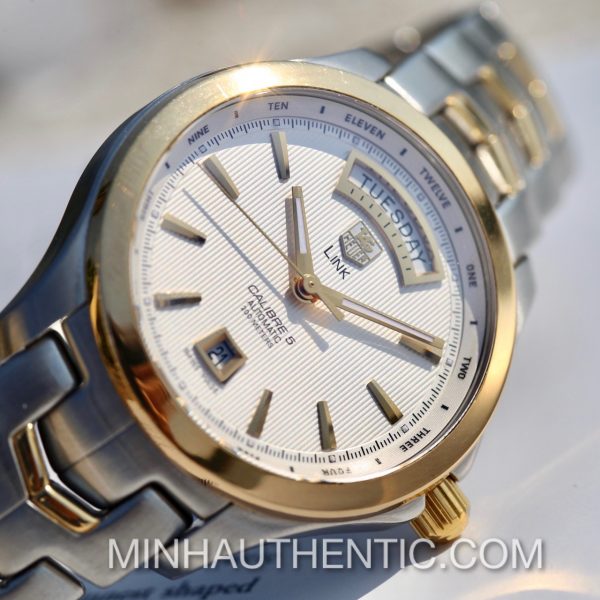 Tag Heuer Link Day Date Automatic 18kG/Steel WJF2050.BB0593