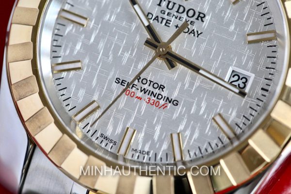 Tudor Classic Date-Day Automatic 18k Gold/Steel 23013