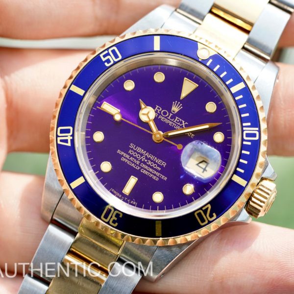 Rolex Submariner Date 18k Gold/Steel 16613