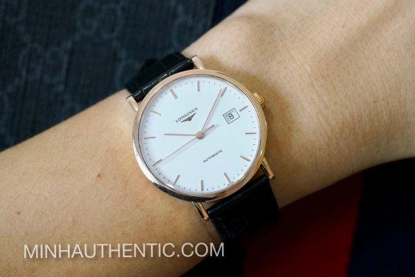 Longines Elegant 18k Rose Gold Automatic L4.787.8.12.4