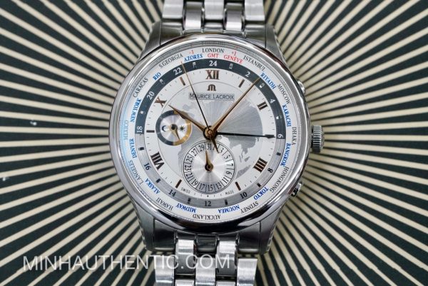 Maurice Lacroix Masterpiece Tradition Worldtimer MP6008-SS002-110