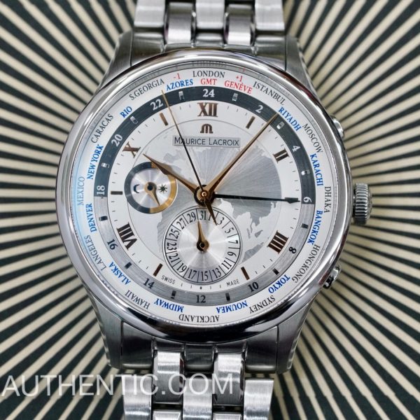 Maurice Lacroix Masterpiece Tradition Worldtimer MP6008-SS002-110