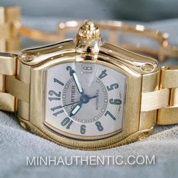 Cartier Roadster Automatic 18k Gold W62003V1 (ref. 2524)