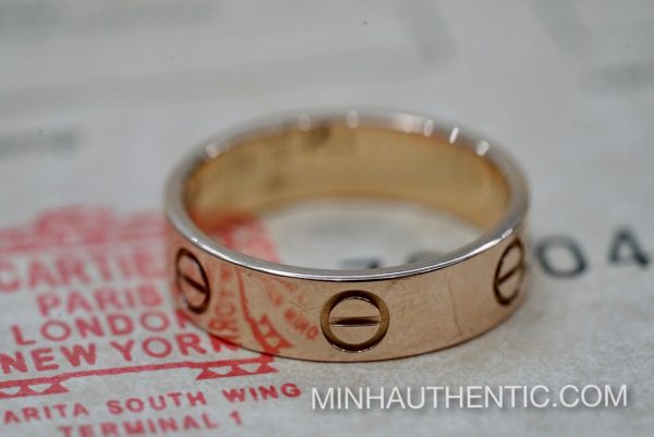 Cartier LOVE ring 18k Rose Gold