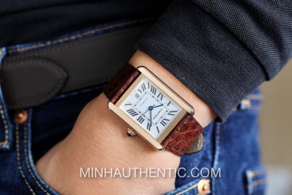 Cartier Tank Solo XL 18k Rose Gold W5200026