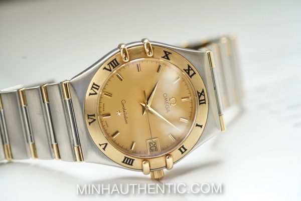 Omega Constellation quartz 18k Gold/Steel 1312.10.00