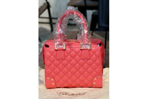 Túi xách Chopard da hồng, 27x22x12cm, NEW