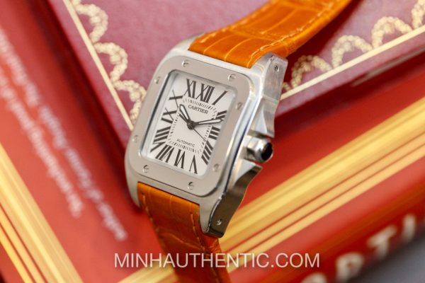 Cartier Santos 100 Medium 2878 W20106X8