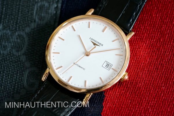 Longines Elegant 18k Rose Gold Automatic L4.787.8.12.4