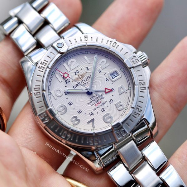 Breitling Colt GMT Automatic White A32350