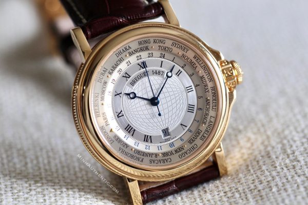 Breguet Marine Hora Mundi Worldtimer 18k Gold 3700BA/12/9V6