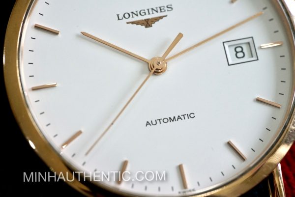 Longines Elegant 18k Rose Gold Automatic L4.787.8.12.4