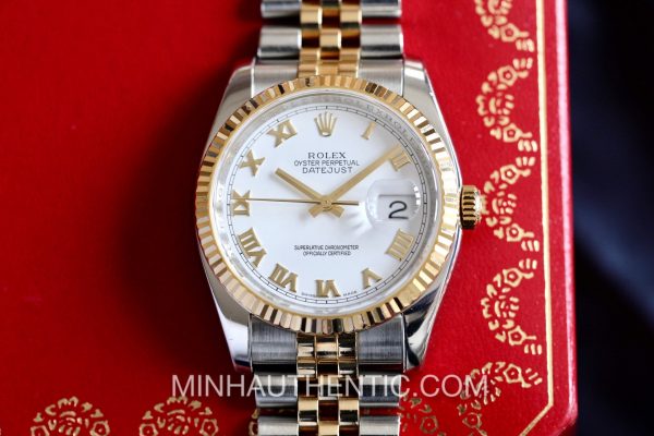 Rolex Datejust 18k Yellow Gold/Steel 116233WRJ