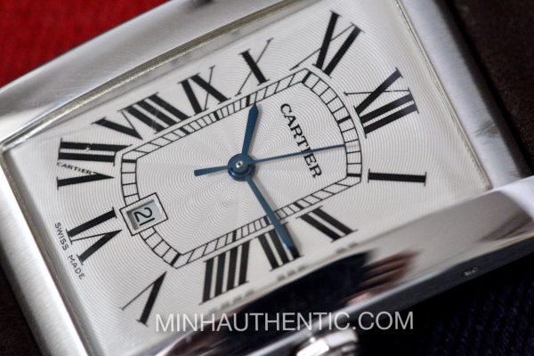 Cartier Tank Americaine Automatic 18k White Gold 1741 W2603256
