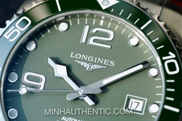 Longines Hydroconquest Ceramic 41mm Green L3.781.4.06.6