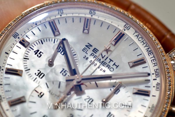 Zenith El Primero MoP Diamond 18k RG 22.2150.400/82.C709