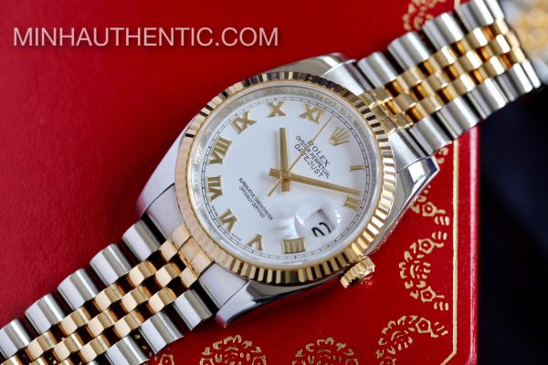 Rolex Datejust 18k Yellow Gold/Steel 116233WRJ