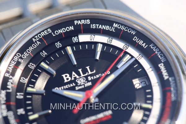 Ball Trainmaster Worldtime Chronometer GM2020D-S4CJ-BK