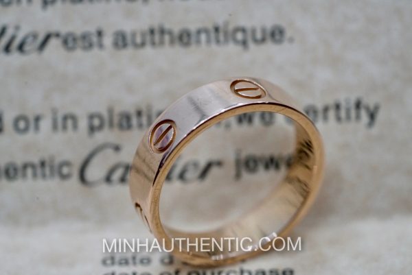 Cartier LOVE ring 18k Rose Gold