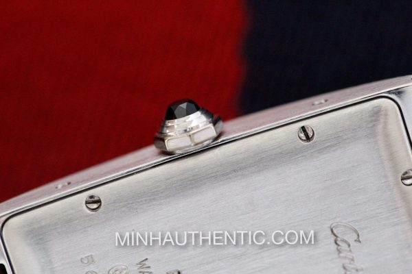 Cartier Tank Americaine Automatic 18k White Gold 1741 W2603256