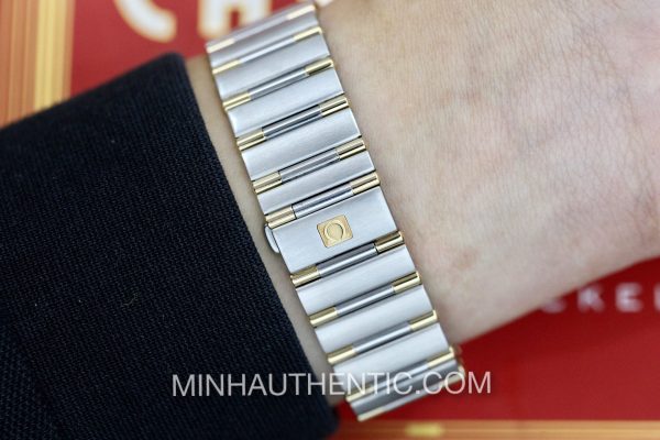 Omega Constellation quartz 18k Gold/Steel 1312.10.00