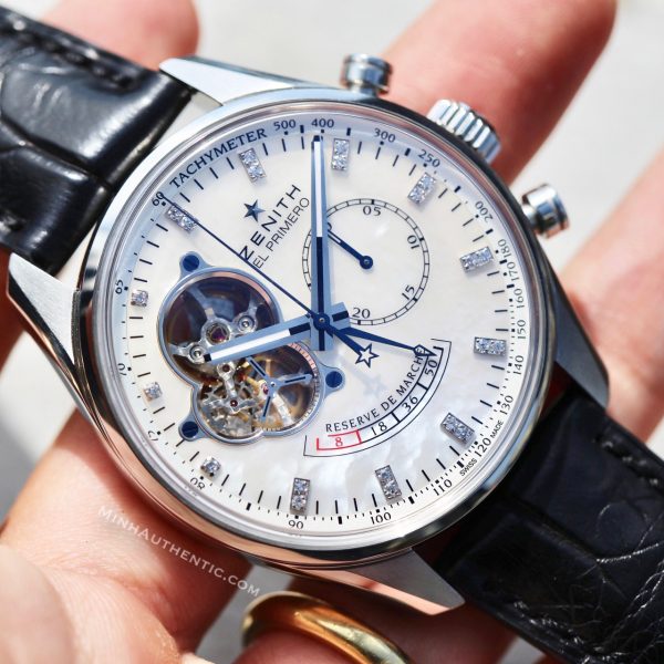 Zenith El Primero Chronomaster Open Power Reserve MOP/Diamond 03.2080.4021/81.C714