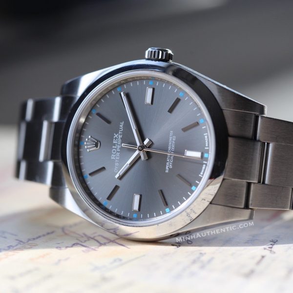 Rolex Oyster Perpetual Grey 114300