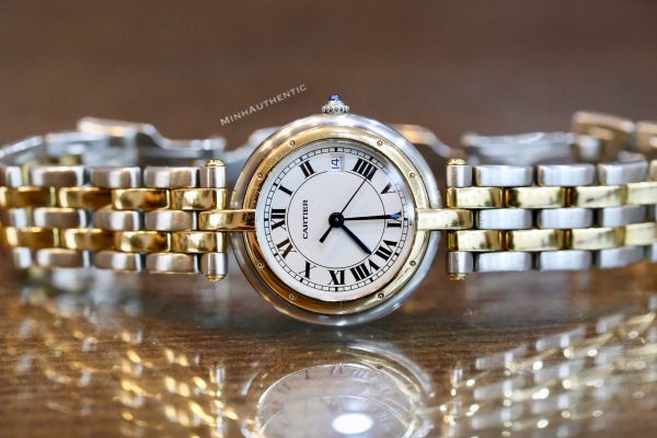 Cartier Panthere Vendome 18k Gold/Steel 30mm