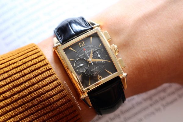 Girard Perregaux Vintage 1945 Automatic Chronograph 18k Rose Gold 2599