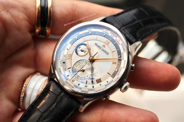 Maurice Lacroix Masterpiece Tradition Worldtimer Automatic MP6008-SS001-110