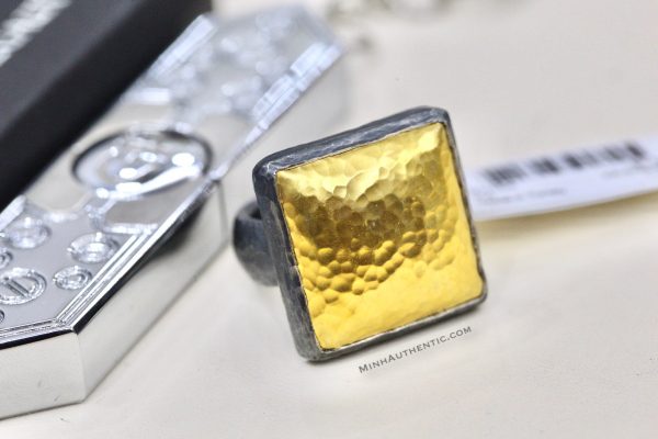 Gurhan Sterling Silver/24k Gold Ring AR-S-22-MXM