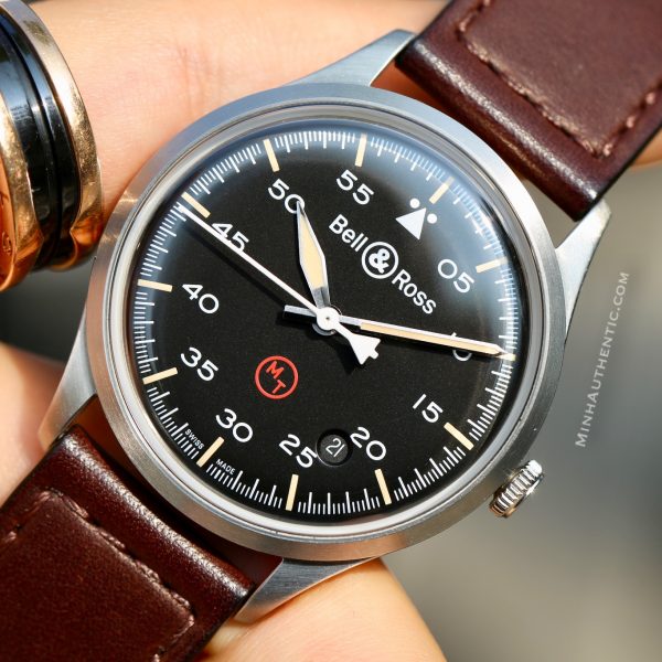 Bell & Ross Vintage Military Automatic BRV192-MIL-ST/SCA