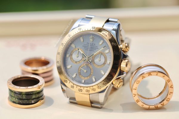 Rolex Daytona 18k Gold/Steel 116523GYSO