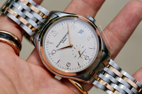 Baume Mercier Clifton Rose gold/Steel Automatic 10140