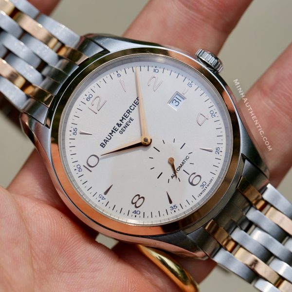 Baume Mercier Clifton Rose gold/Steel Automatic 10140
