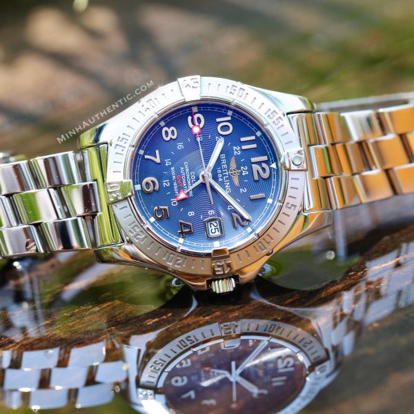 Breitling Colt GMT Blue Automatic A32350