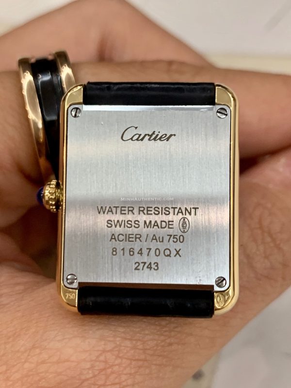 Cartier Tank Solo Small 18k Gold W5200002