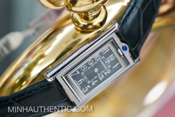 Cartier Tank Basculante Quartz 2405 - Hình ảnh 6