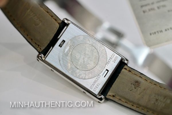 Cartier Tank Basculante Quartz 2405 - Hình ảnh 11