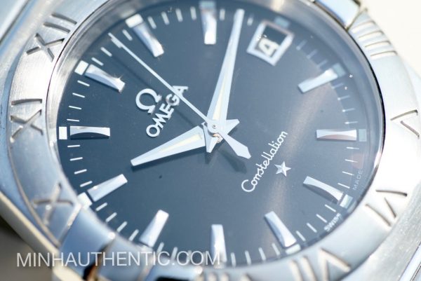 Omega Constellation Quartz 35mm Black 123.10.35.60.01.001 - Hình ảnh 9