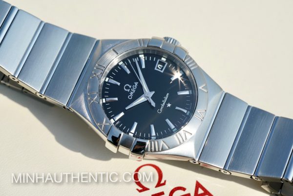 Omega Constellation Quartz 35mm Black 123.10.35.60.01.001 - Hình ảnh 5