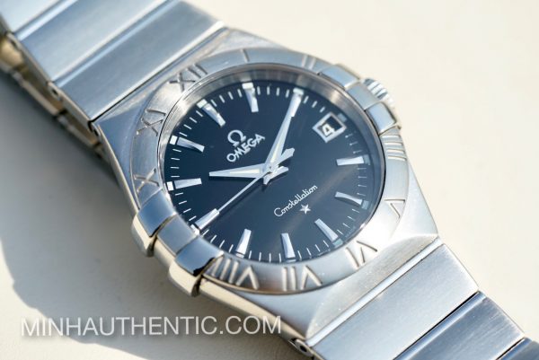 Omega Constellation Quartz 35mm Black 123.10.35.60.01.001 - Hình ảnh 4