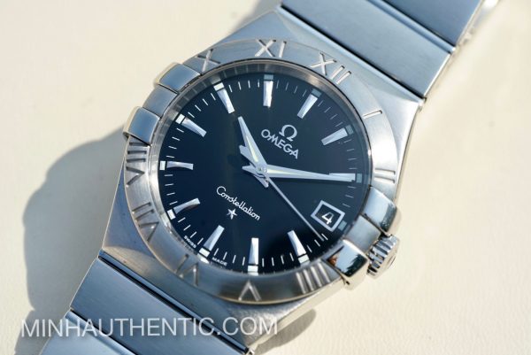 Omega Constellation Quartz 35mm Black 123.10.35.60.01.001 - Hình ảnh 6