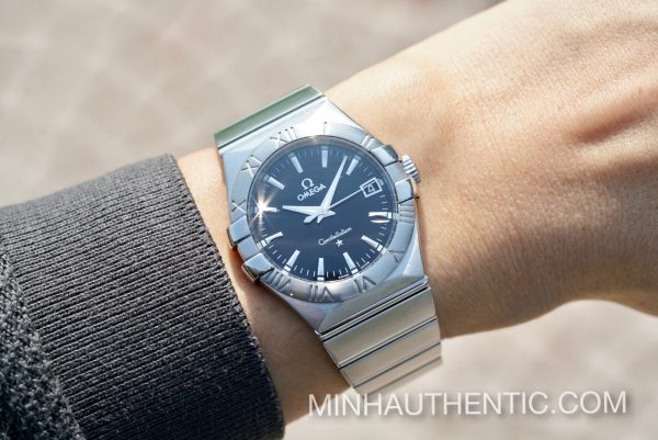 Omega Constellation Quartz 35mm Black 123.10.35.60.01.001