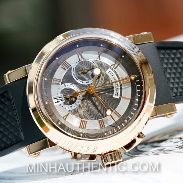 Breguet Marine Chronograph 18k Rose Gold 5827BR/Z2/5ZU