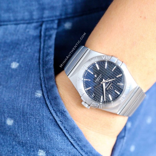Omega Constellation Co-Axial Chronometer 38mm Black 123.10.38.21.01.002