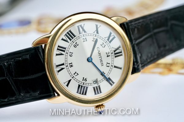 Cartier Ronde Solo 18k Gold W6700455 - Hình ảnh 5