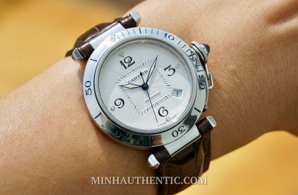 Cartier Pasha Automatic 2378 Steel - Hình ảnh 10