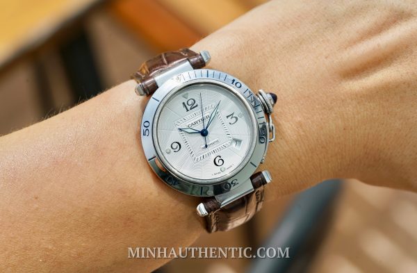 Cartier Pasha Automatic 2378 Steel - Hình ảnh 2